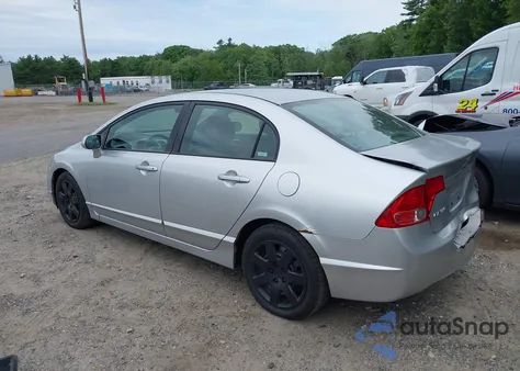2006 Honda Civic Lx из США, поврежденный, VIN 2HGFA16576H501893